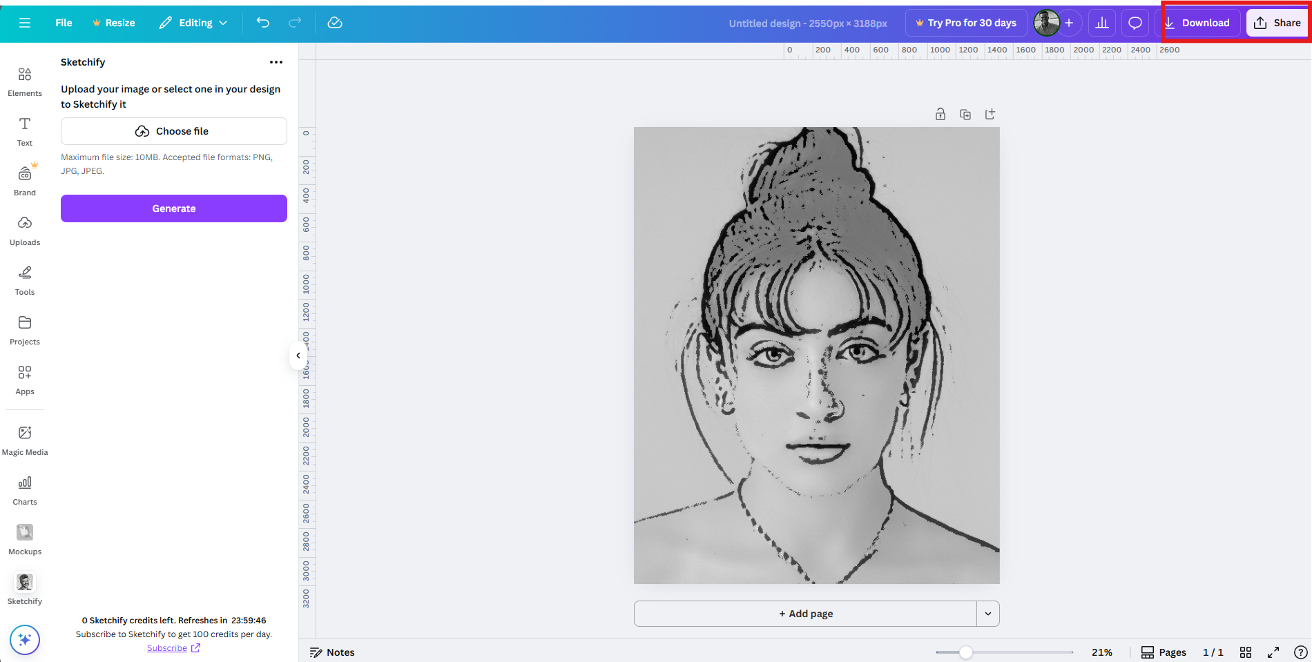 写真を無料でオンラインで絵画に変換する