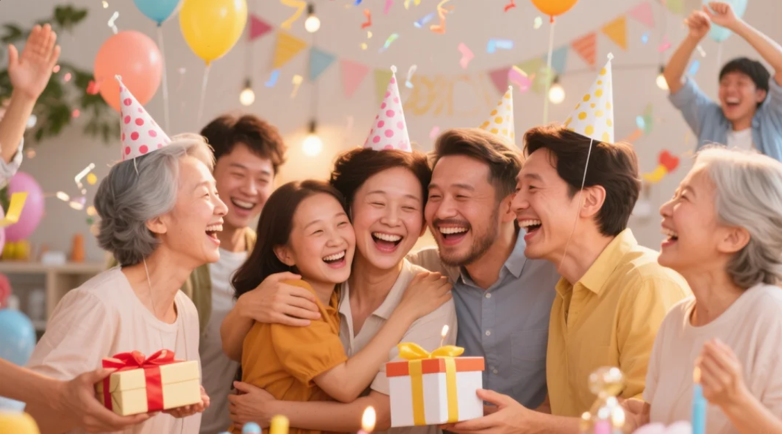 Cảnh video cảm xúc ngọt ngào