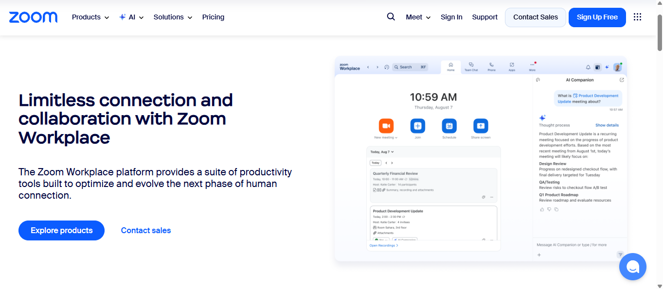 Zoom - example of product market fit