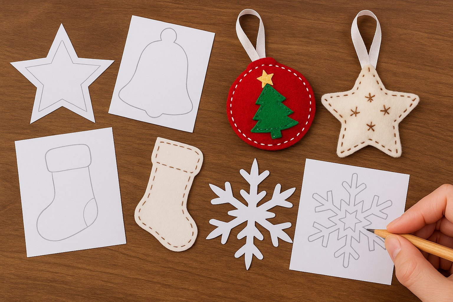 Christmas ornament template