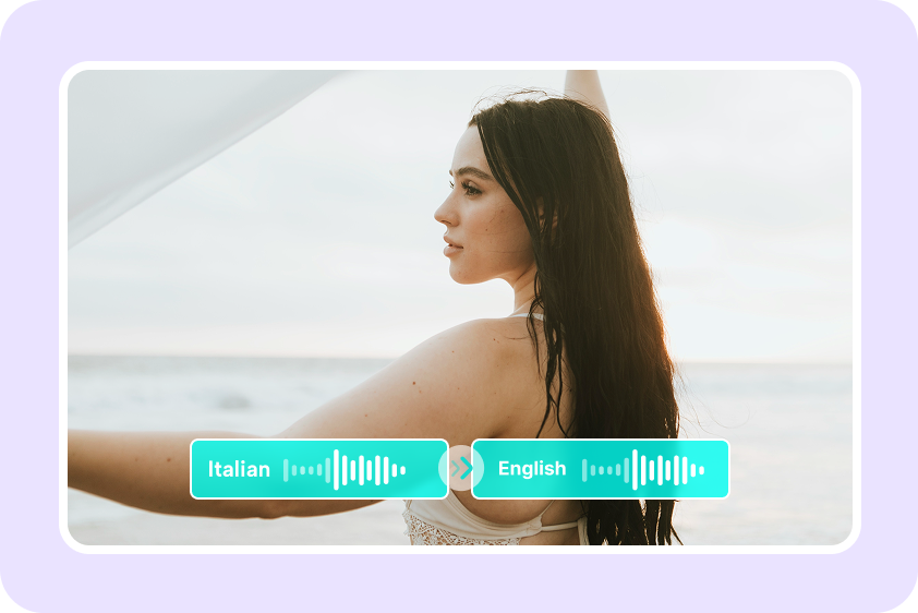 Time-saving with CapCut's Italian to English translation tool