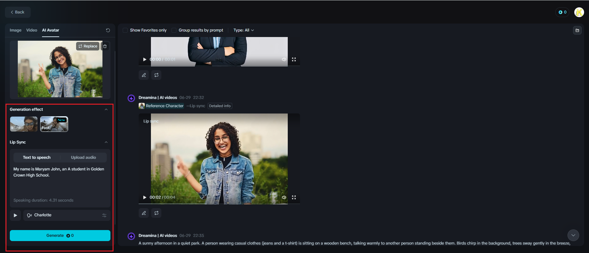 LipDub AI pricing