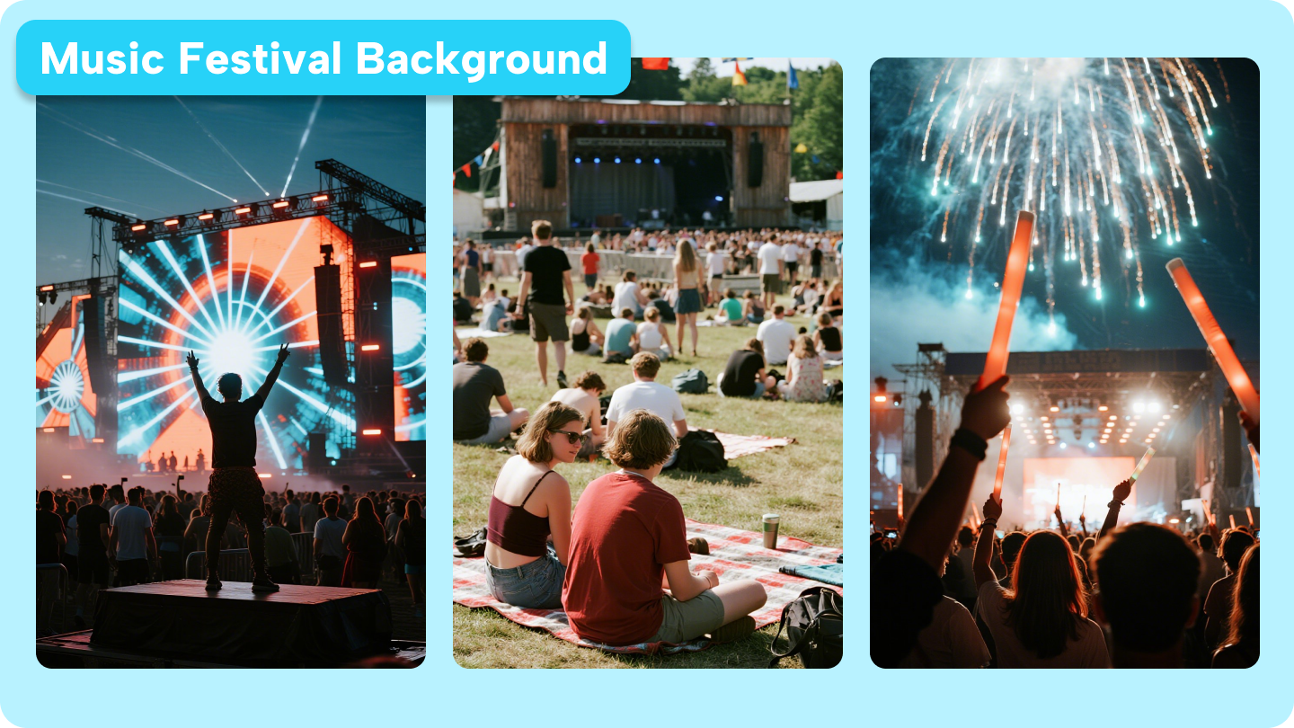 Sfondi musicali per festival