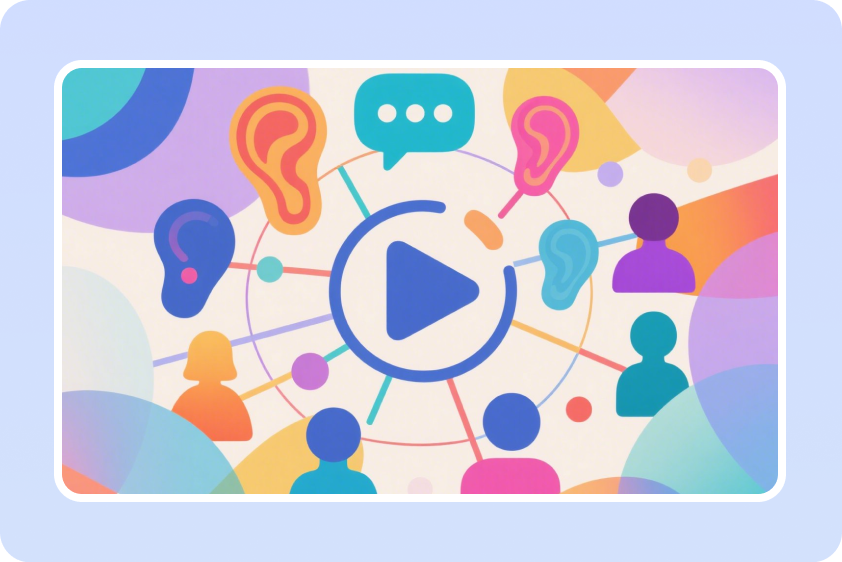 Making content accessible using CapCut Web's AI caption generator