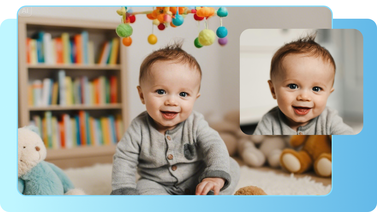 Easily integrate baby faces into projects