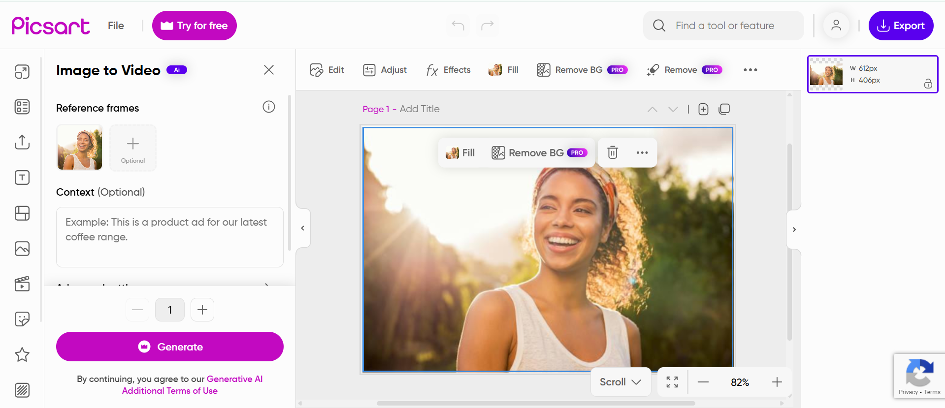 Picsart - un animateur d'images en ligne fiable
