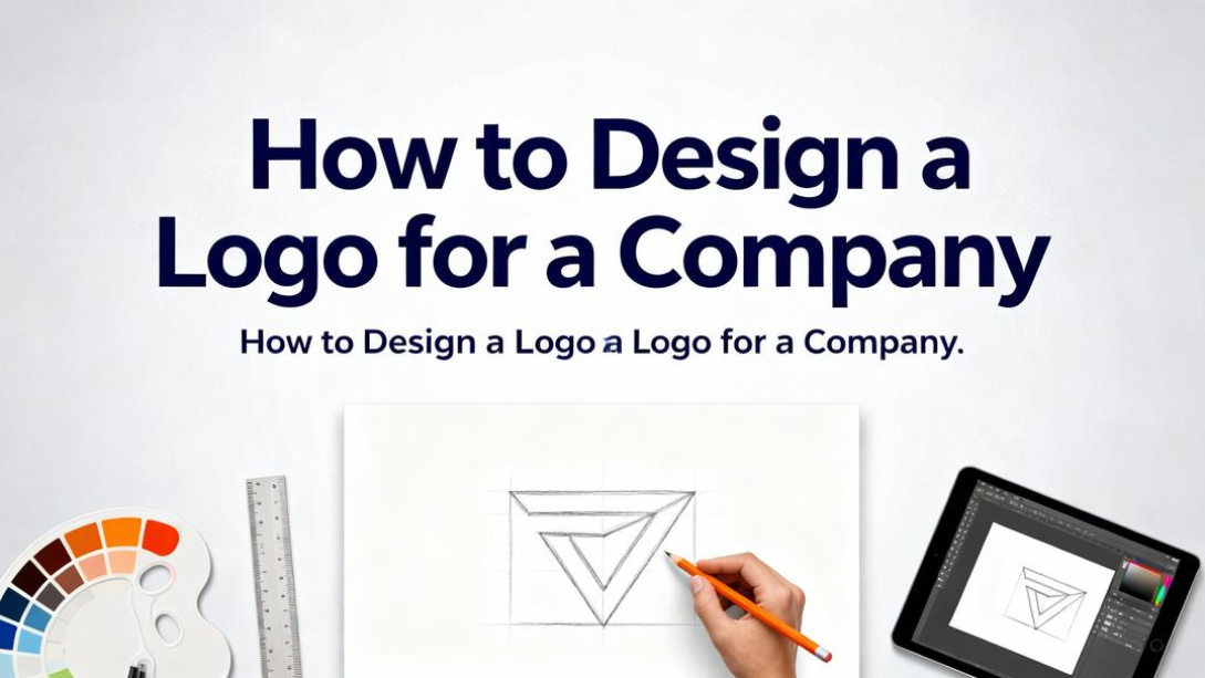 Follow the steps to design a logo