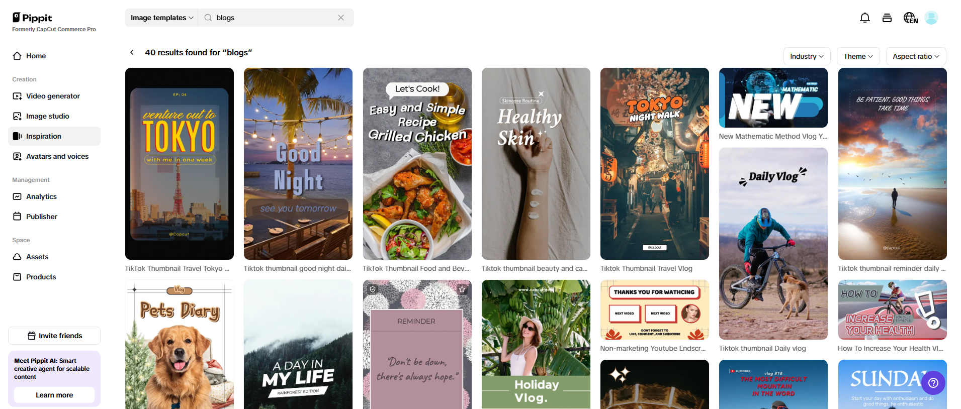 Customizable templates