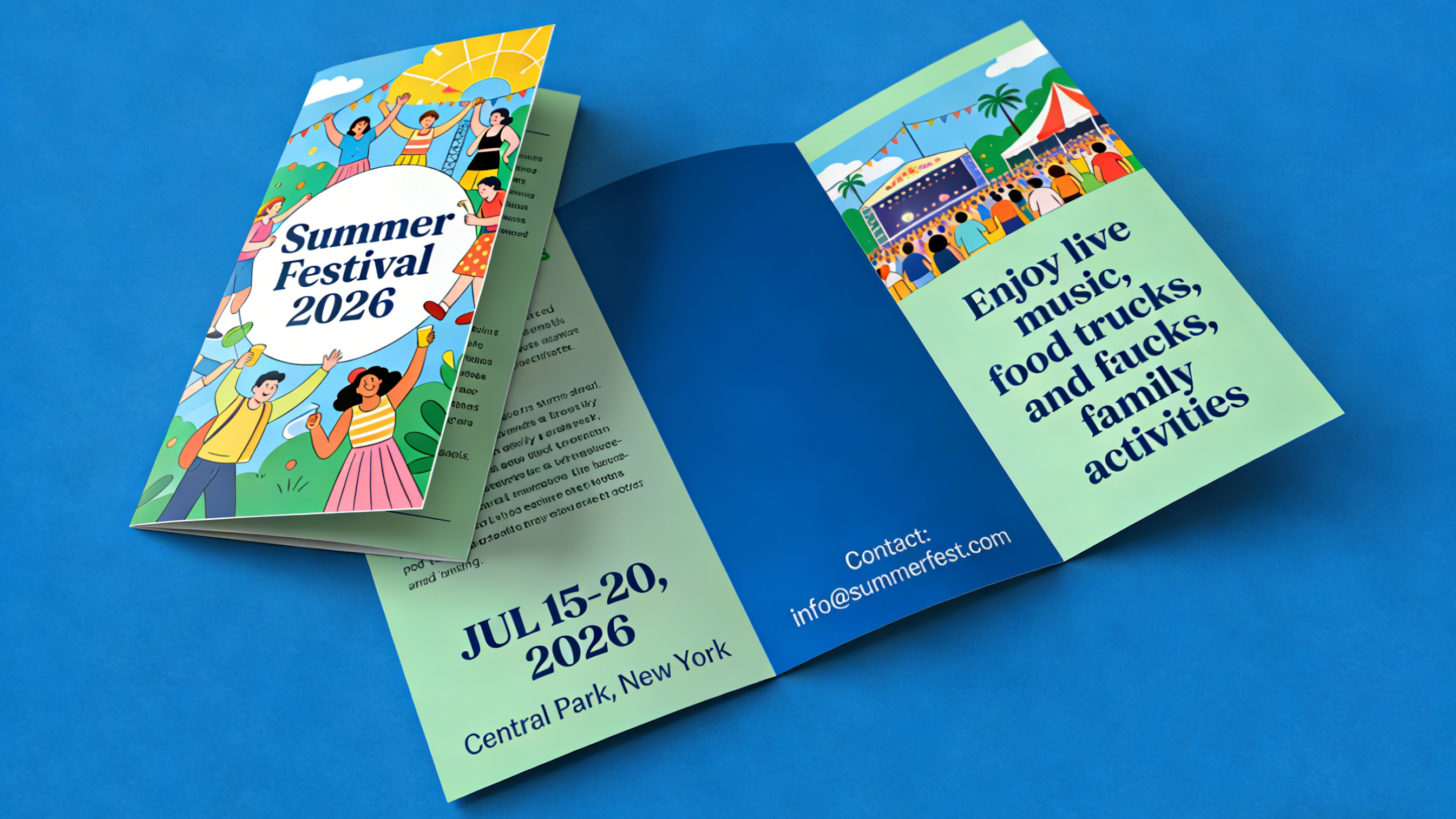 a Tri Fold Brochure