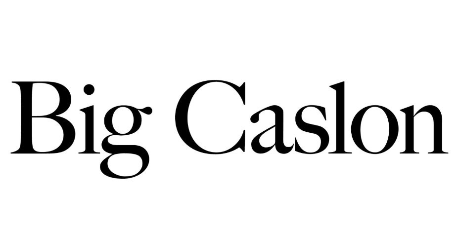 Apa yang membuat font Big Caslon unik?