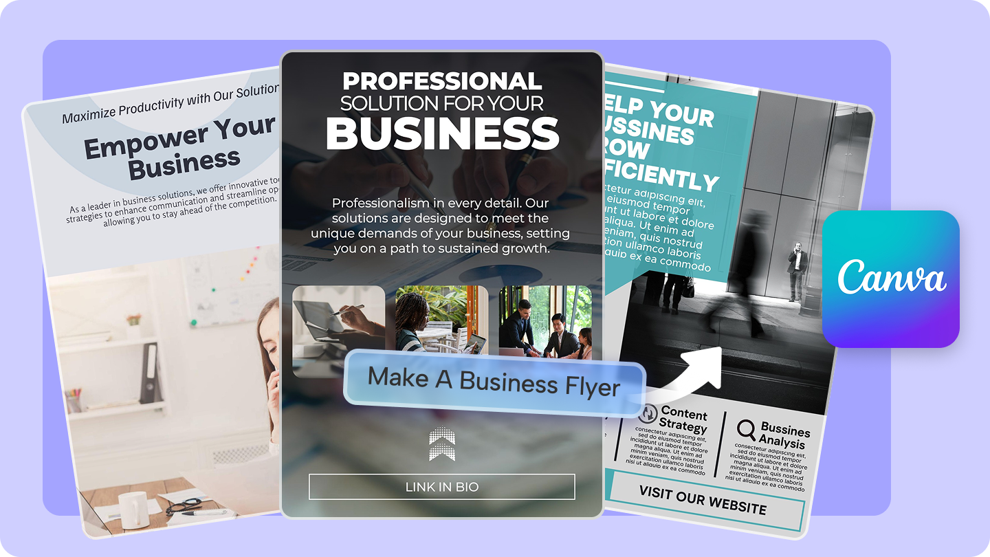 flyer maker canva