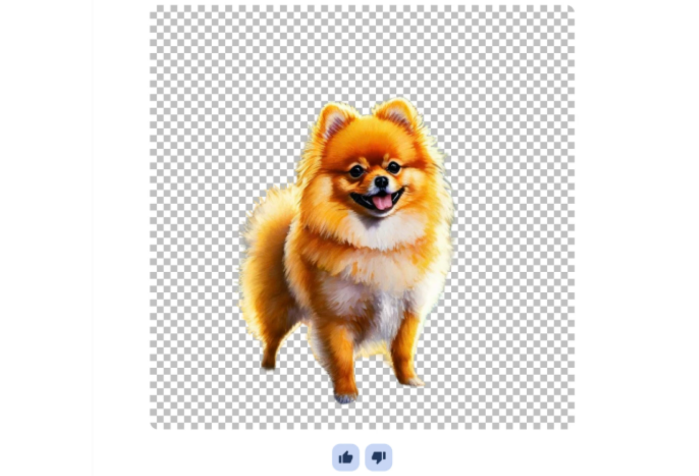 Reviewing the final result from Clipdrop