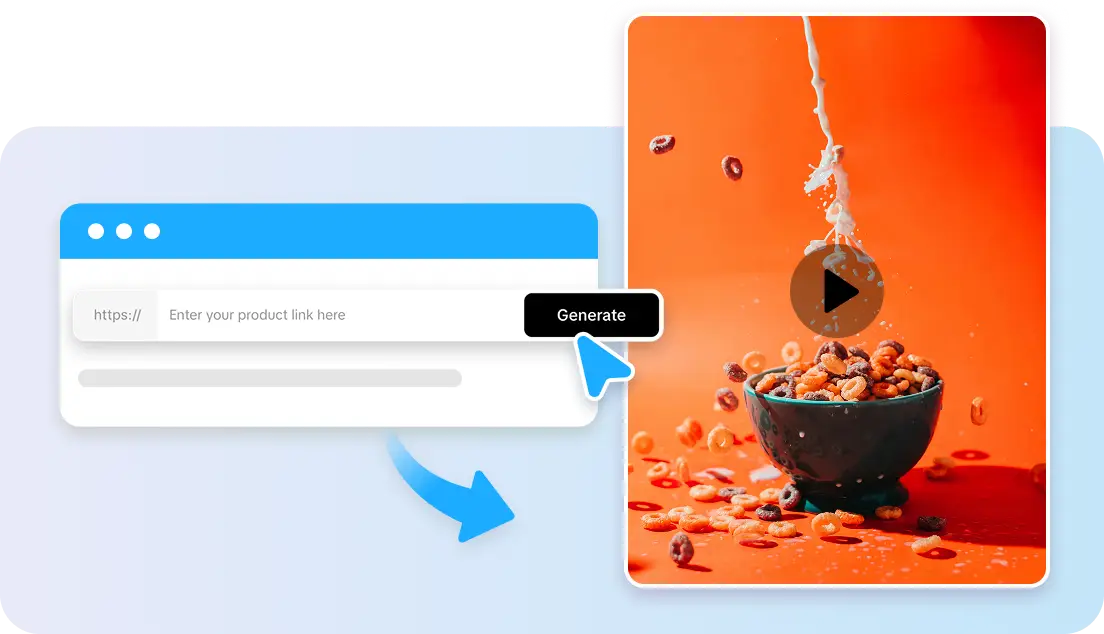 Pippit AI URL to video converter
