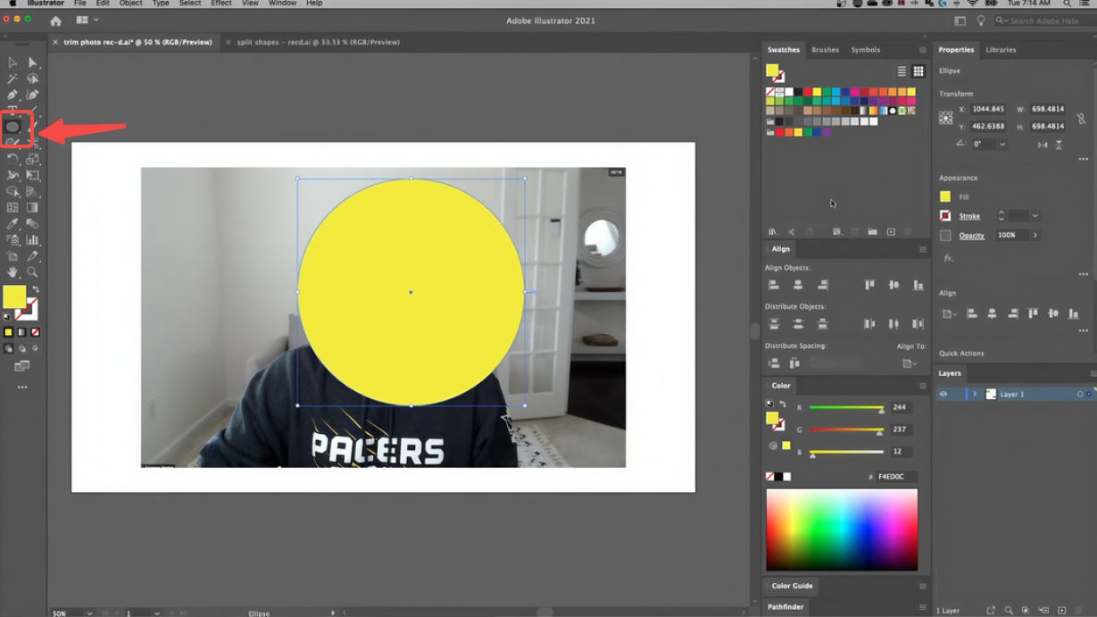 Disegna una forma