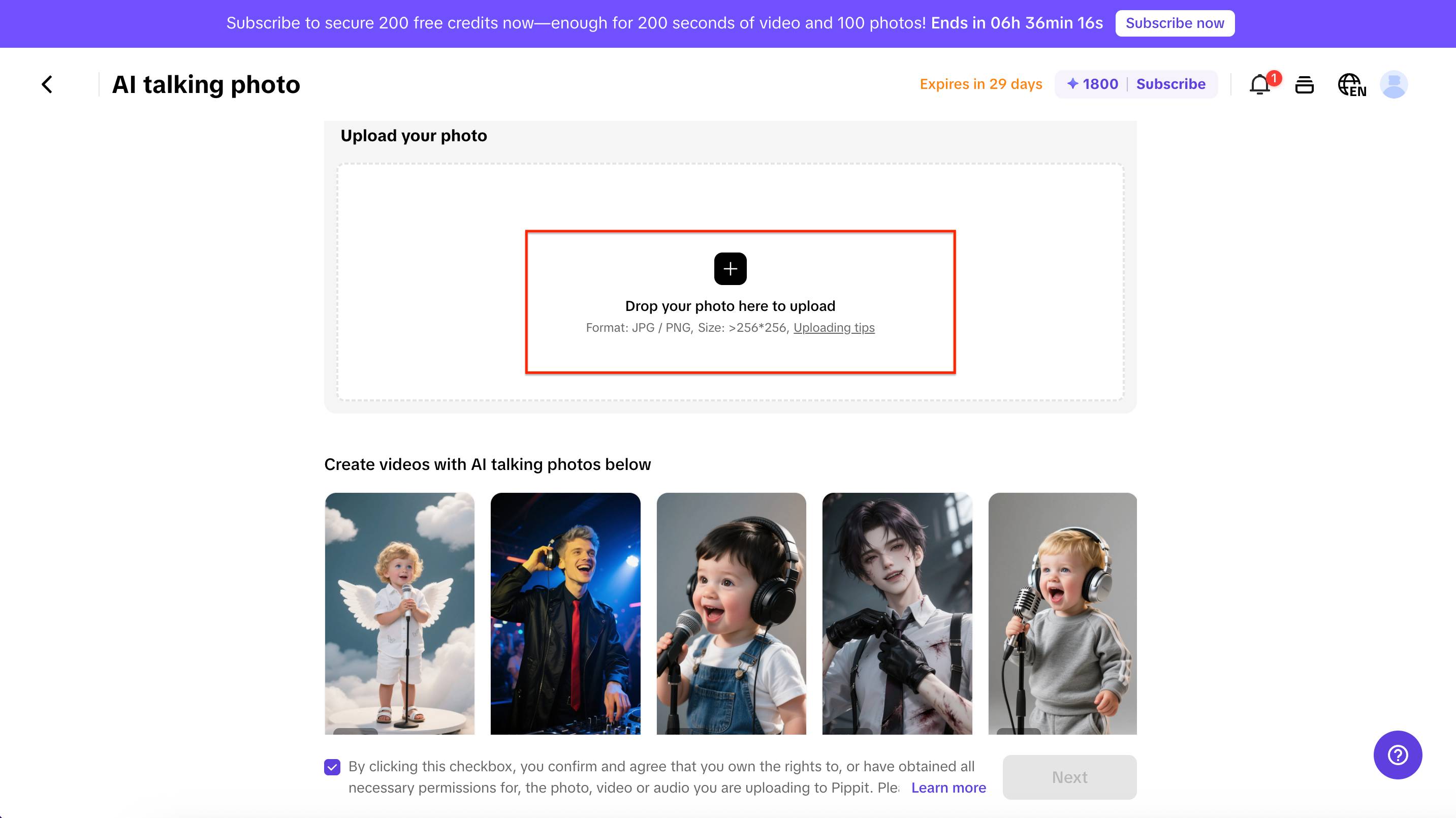 Upload your photo