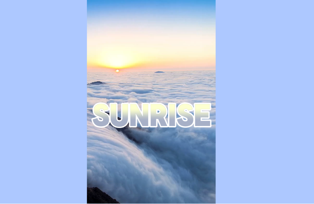 Gradient text sa mga post sa social media