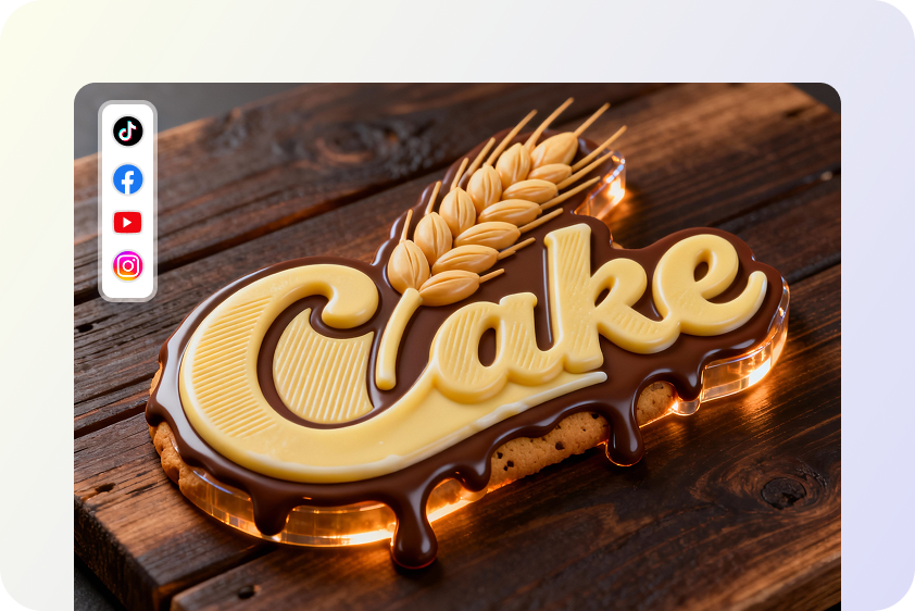 3d text for branding and marketing