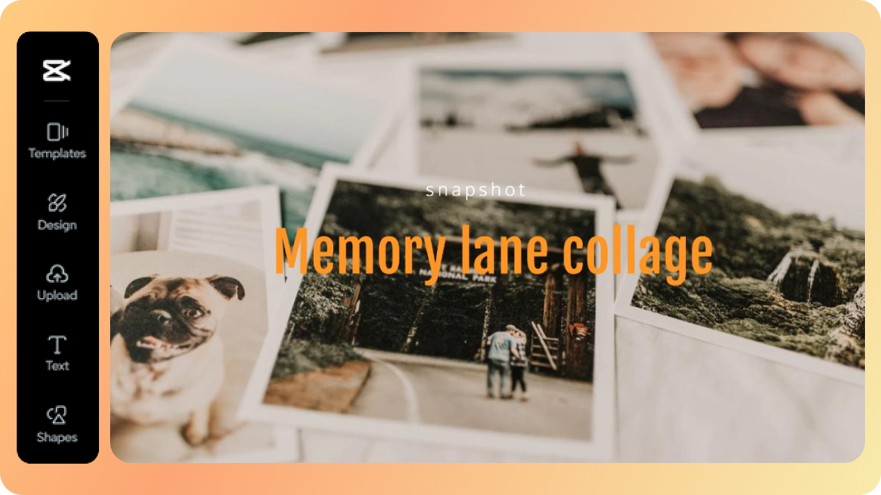 Memory Lane Collage Maker CapCutilla