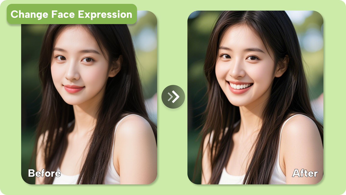 Change face expression online free 