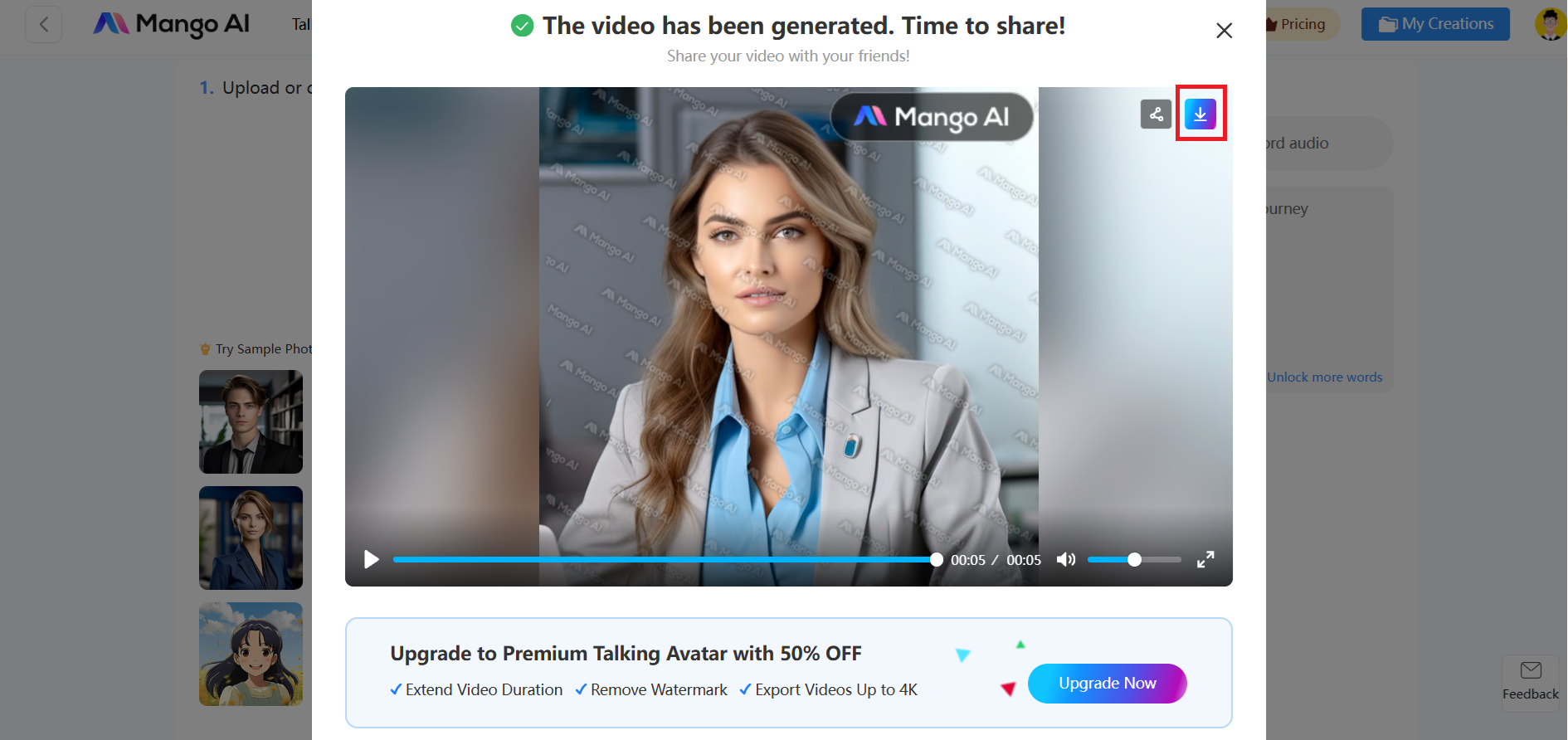 I-download ang video
