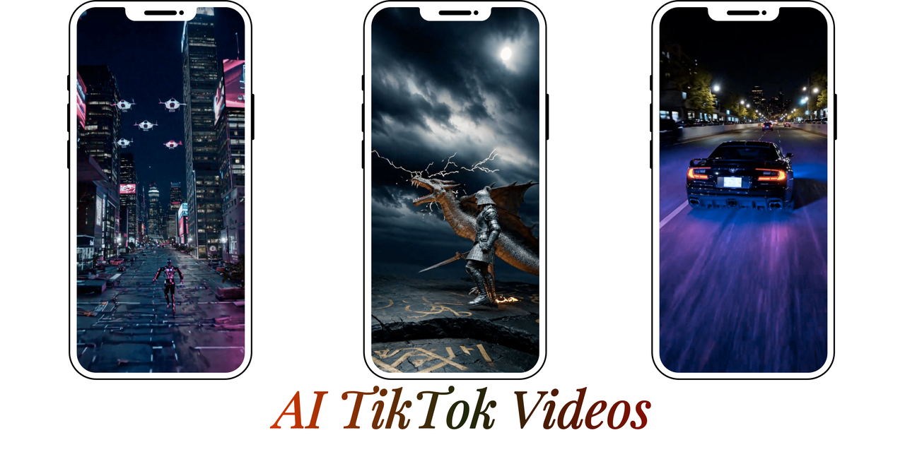 AIが生成したTikTok動画