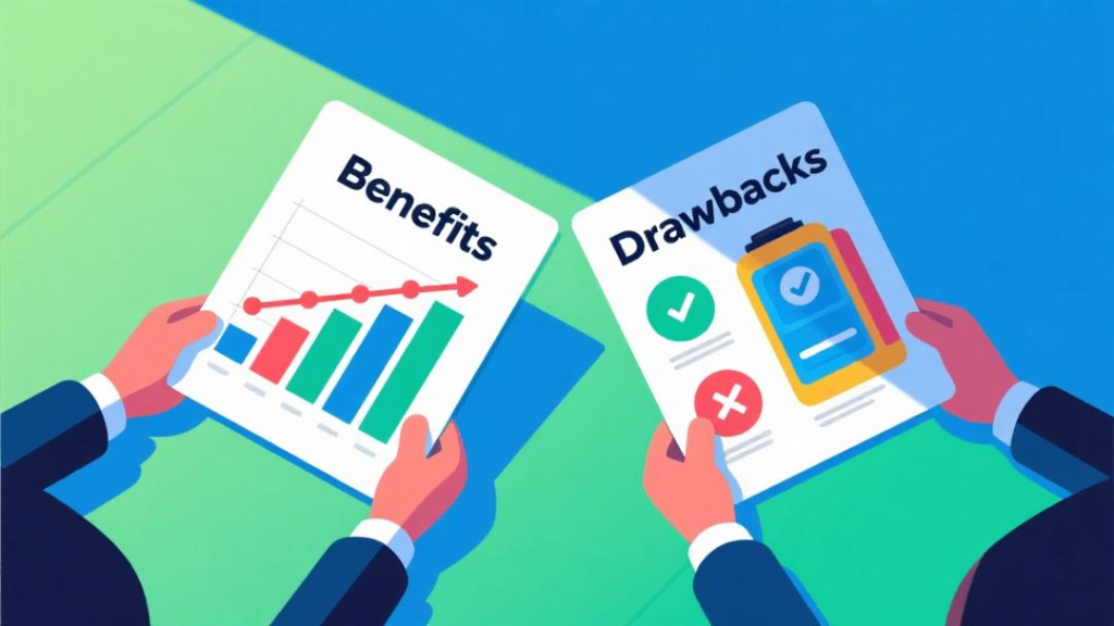 Benefits and drawbacks