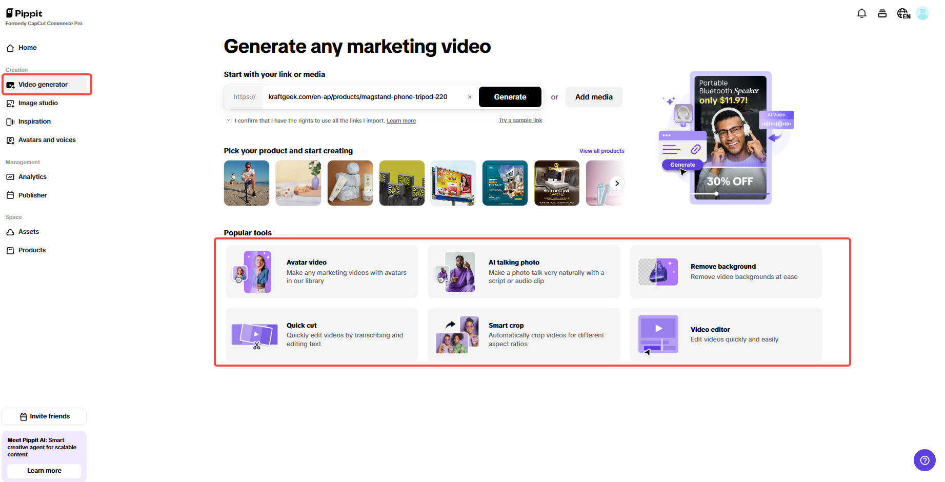 Smart video editing tools