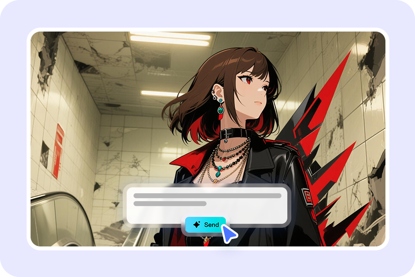 Personaje animate generate instantaneu de AI