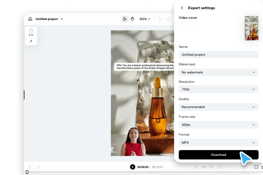 Export your course video H2: FAQs