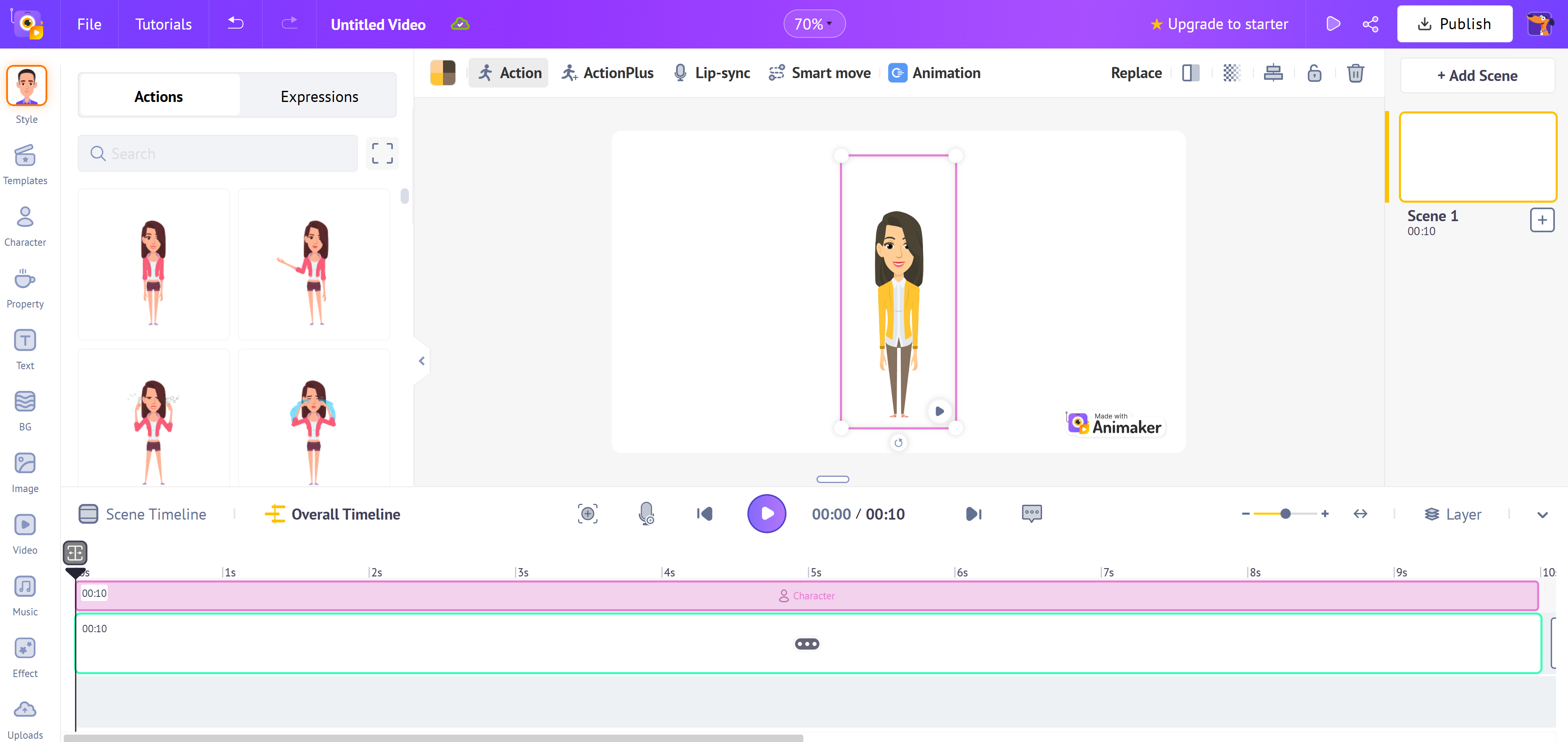 Create a video presentation