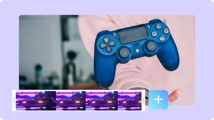 CapCut gaming video editor workspace for editing gameplay clips