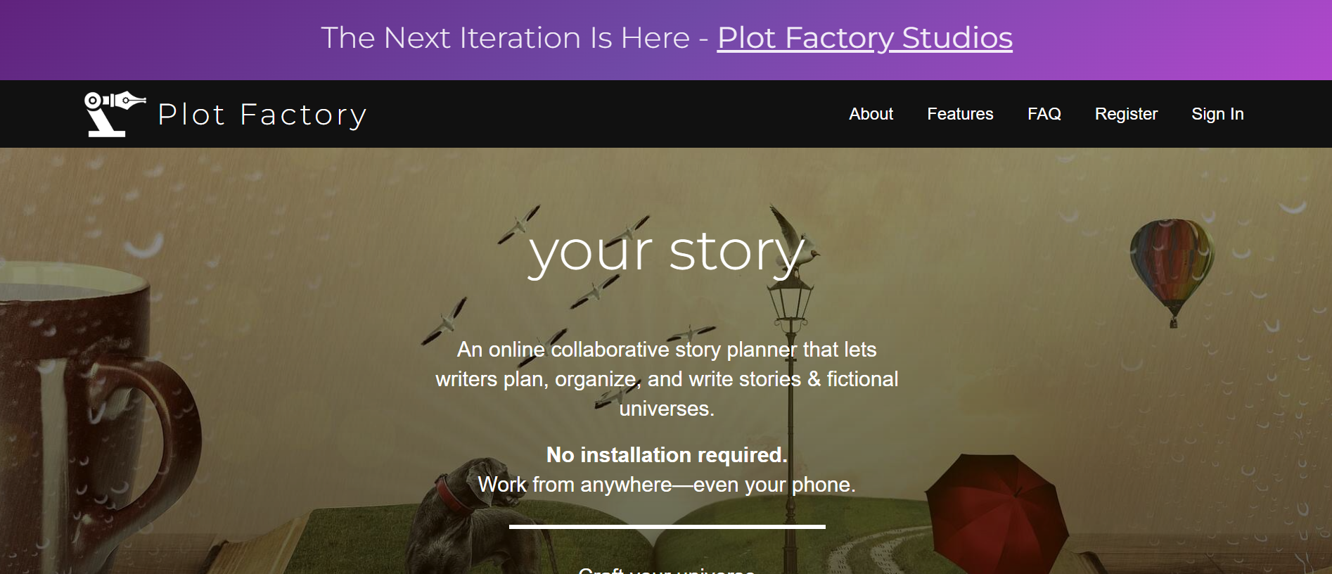 Odwiedź Plot Factory