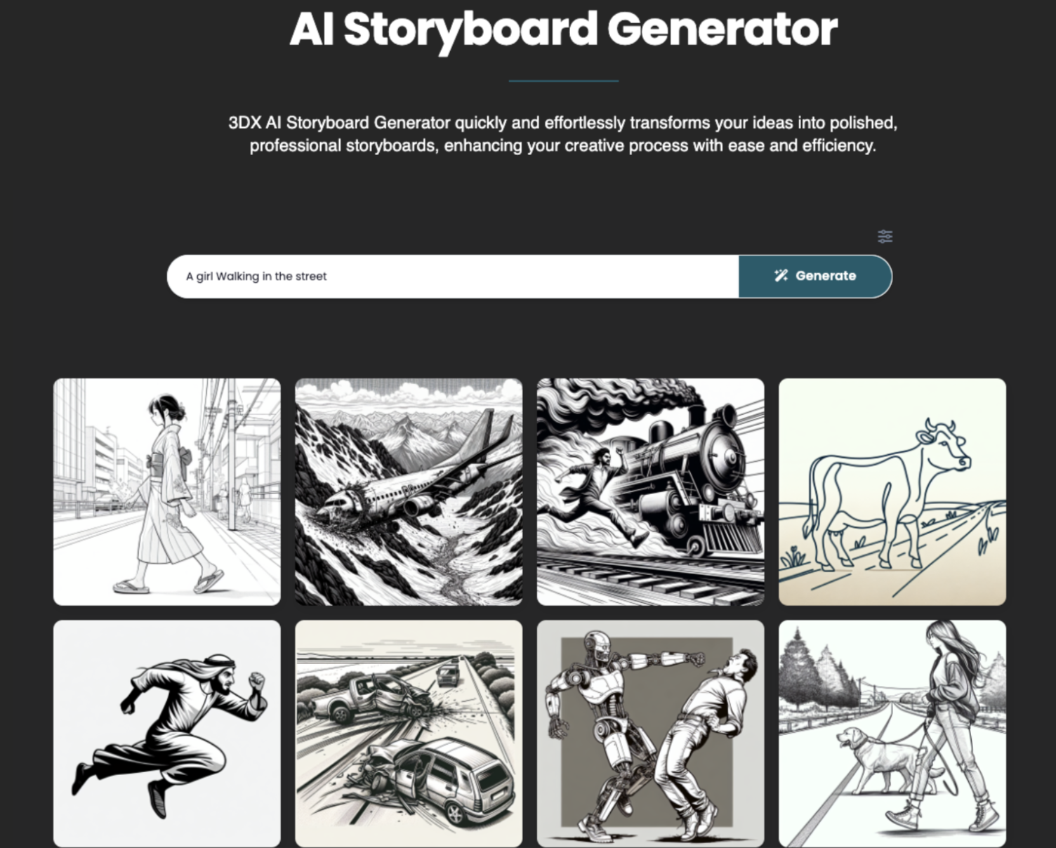 Storyboard.ai - Ein zuverlässiges Werkzeug für die KI von Storyboard-Vorlagen