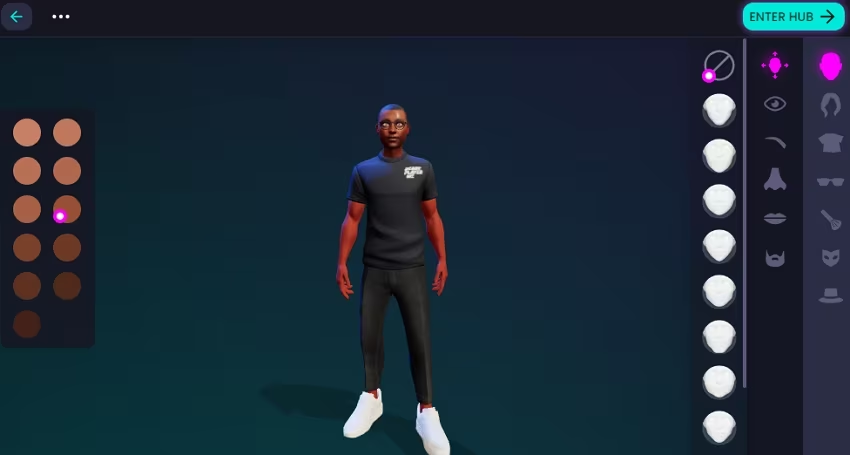 Créez un personnage 3D en ligne avec Ready Player Me