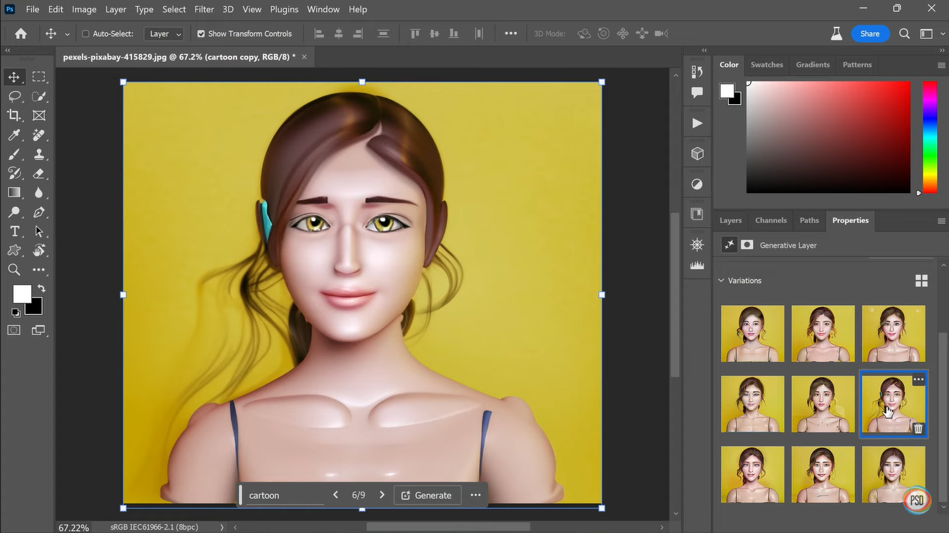 Adobe Photo shop-写真を漫画に変換する最高のツール