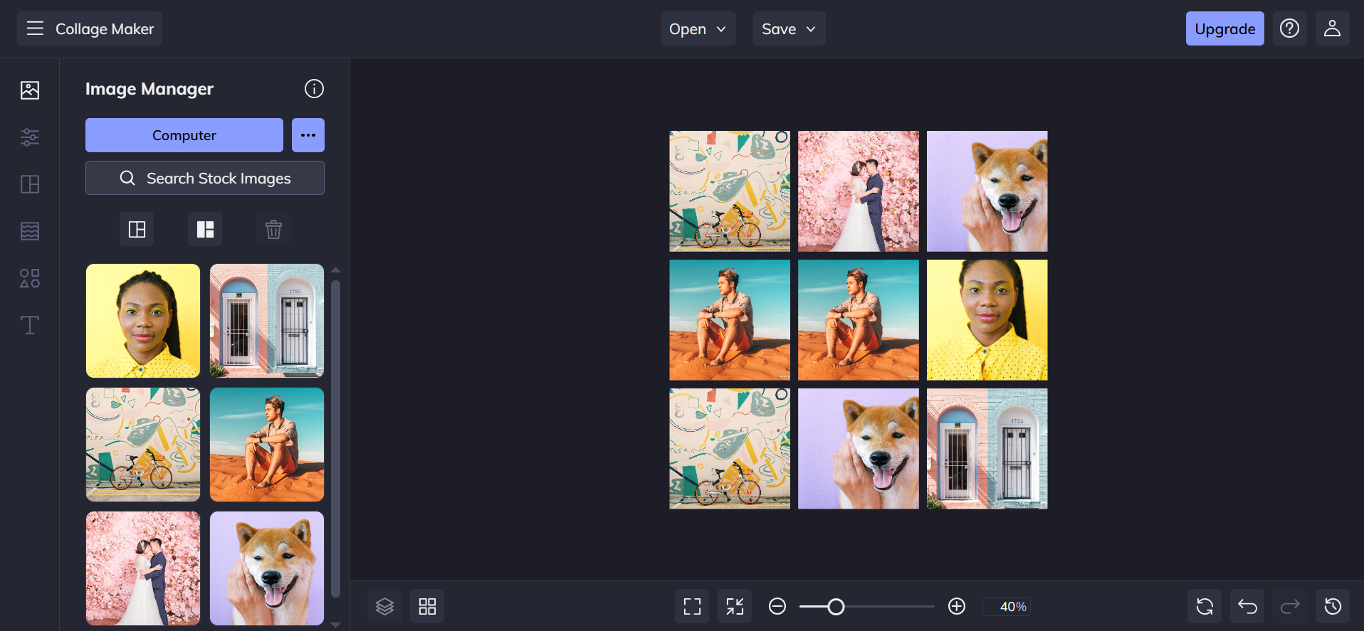 Befunky - デスクトップで使用できる最高のオンラインフォトモンタージュメーカー