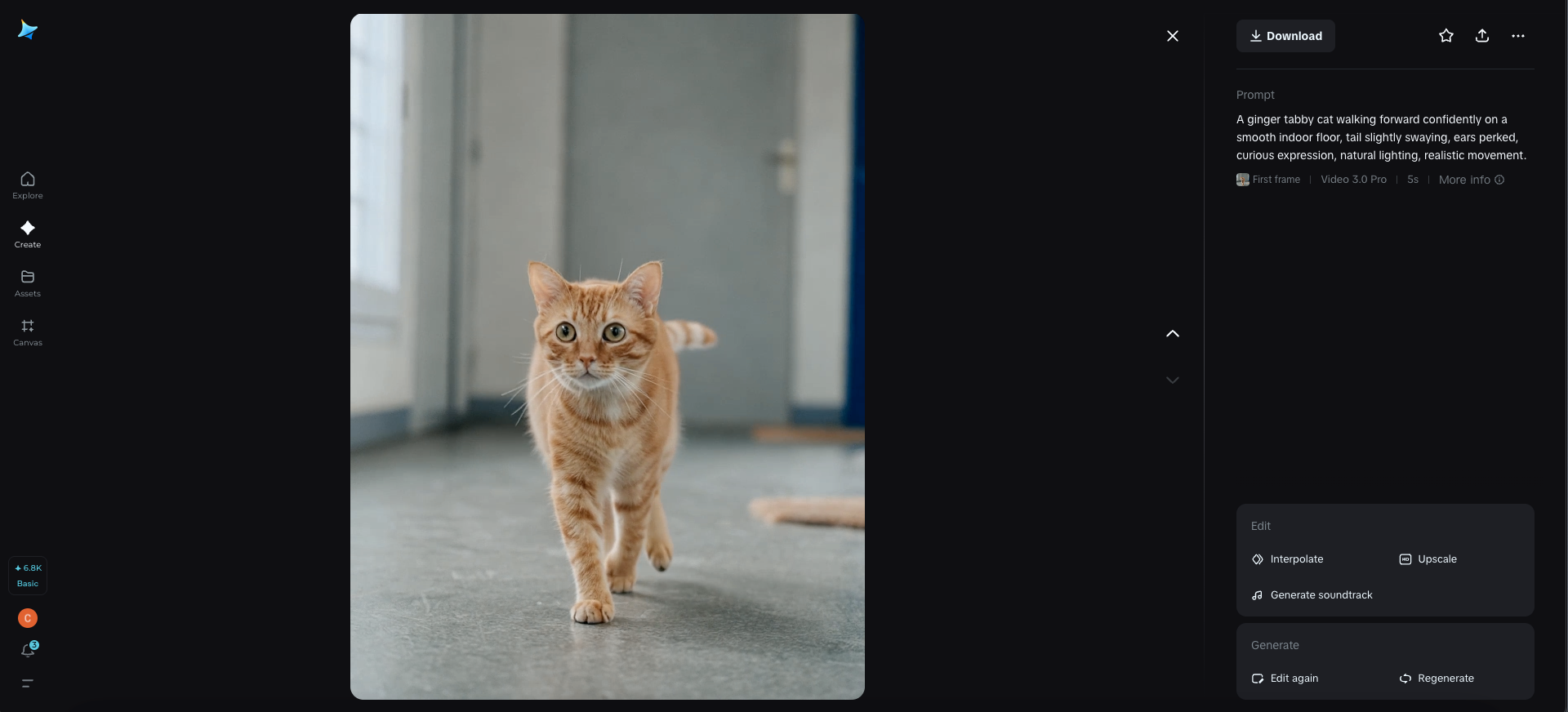 Image to video generator