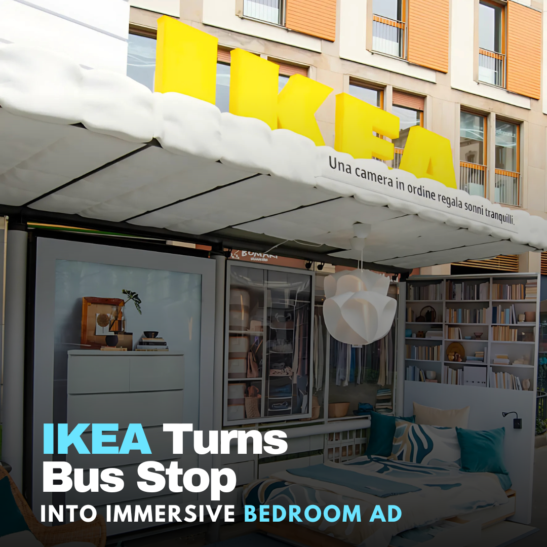 IKEAのビルボード広告