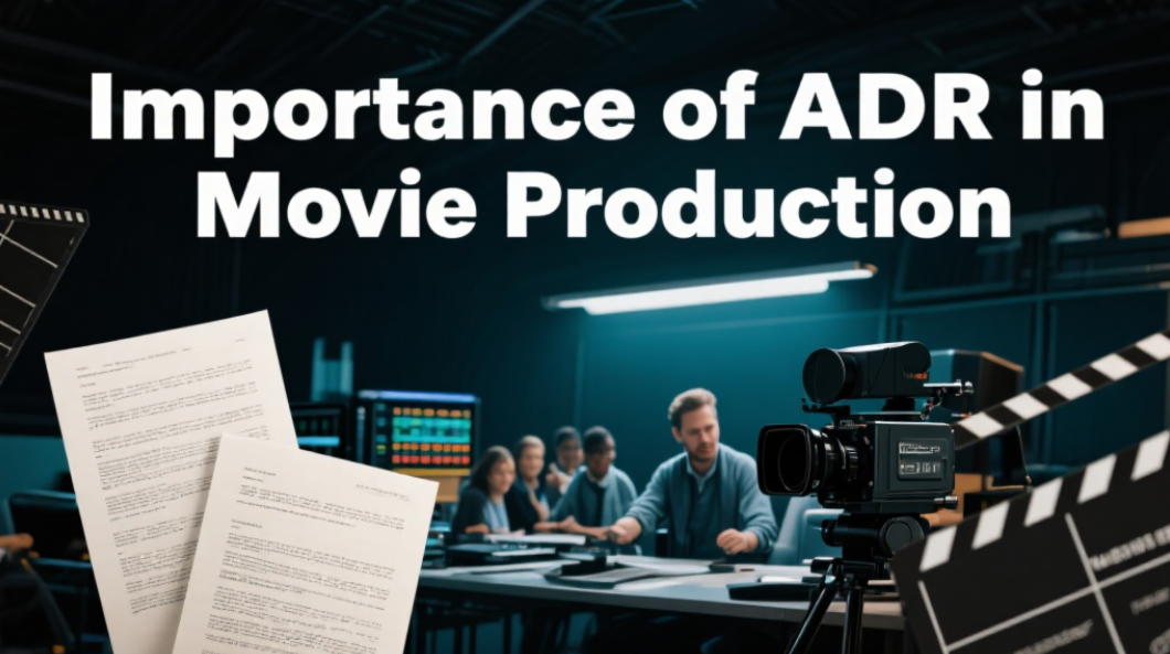 Alasan utama mengapa ADR sangat penting dalam produksi film