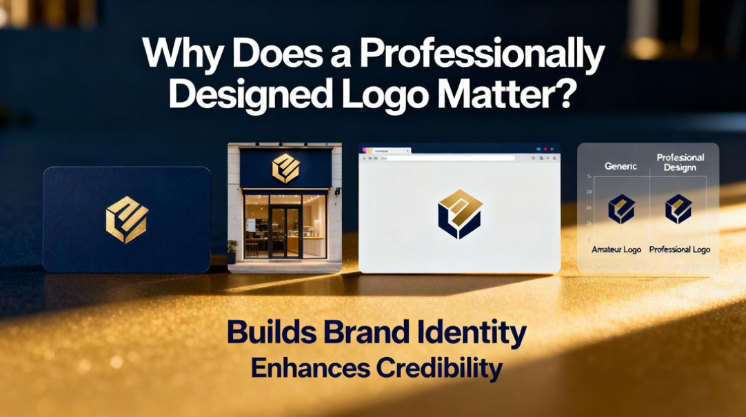 Why professionally designed logos matter