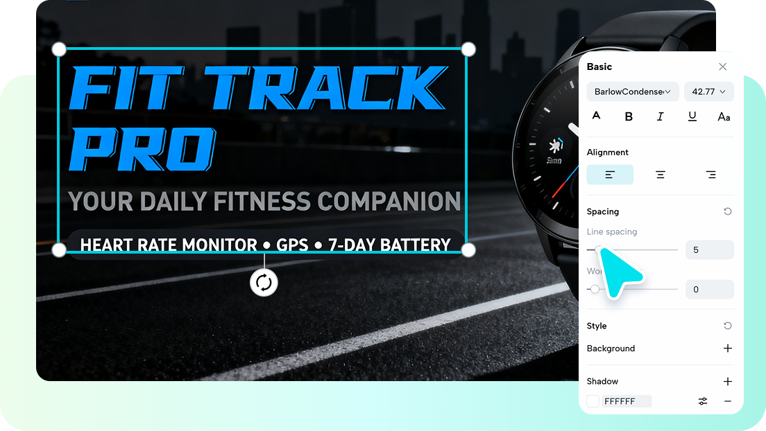 Easily create stunning typography