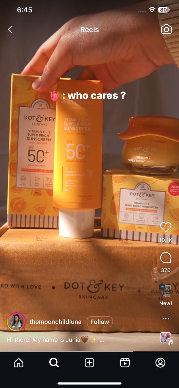 Démos et critiques de produits sur Instagram