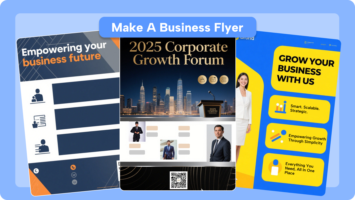 how to make a business flyer