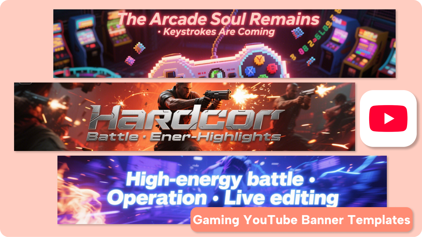 gaming youtube banner vorlage