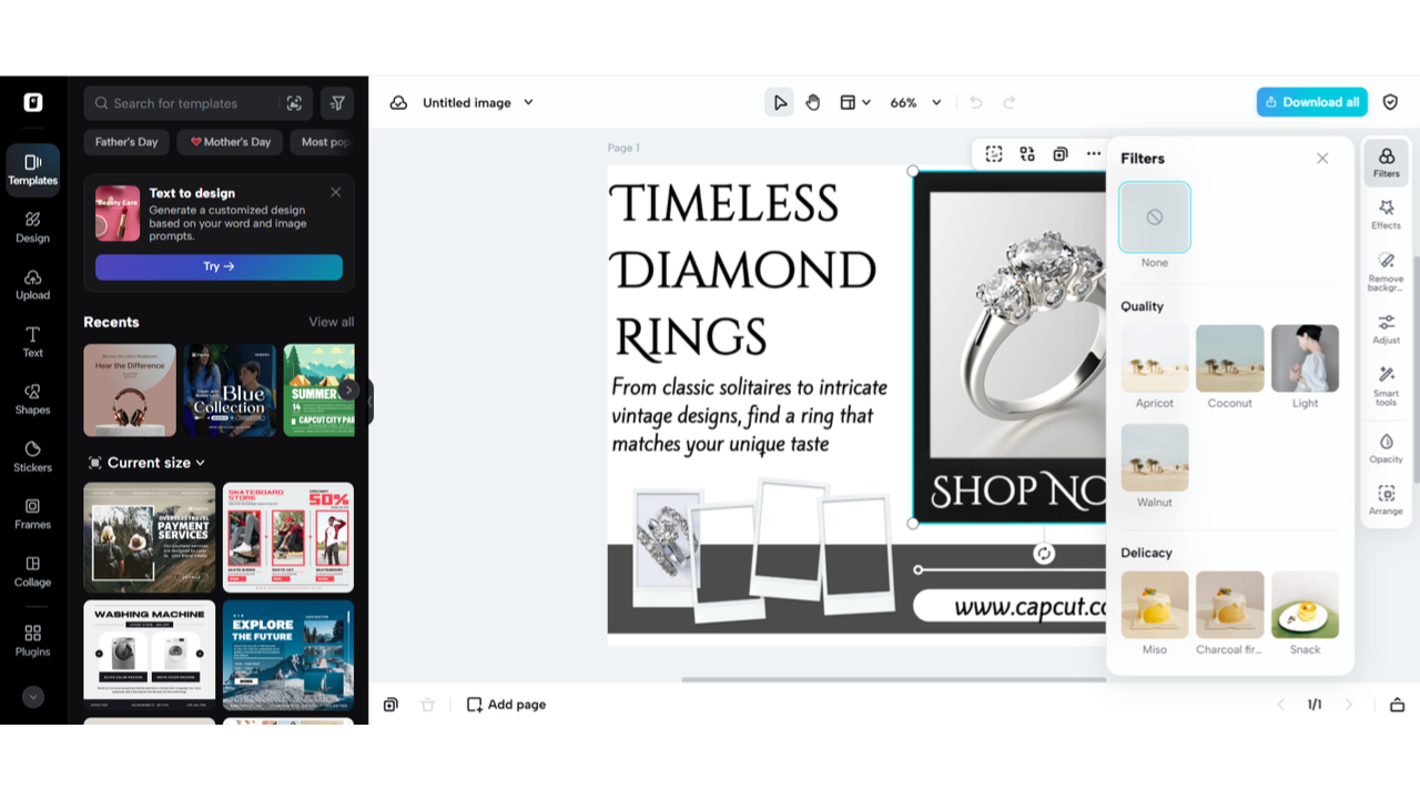 Customize your marketing template