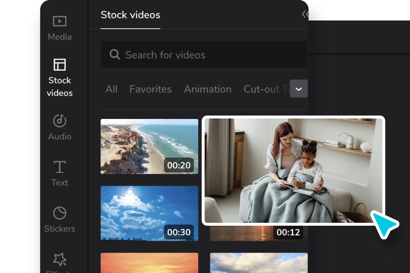 Seleccione una plantilla de video