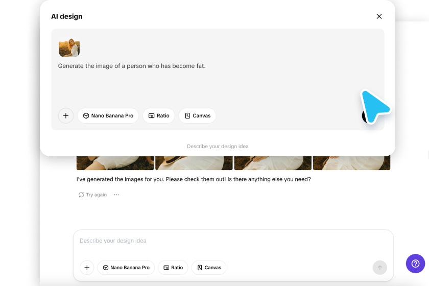 Customize the flyer design