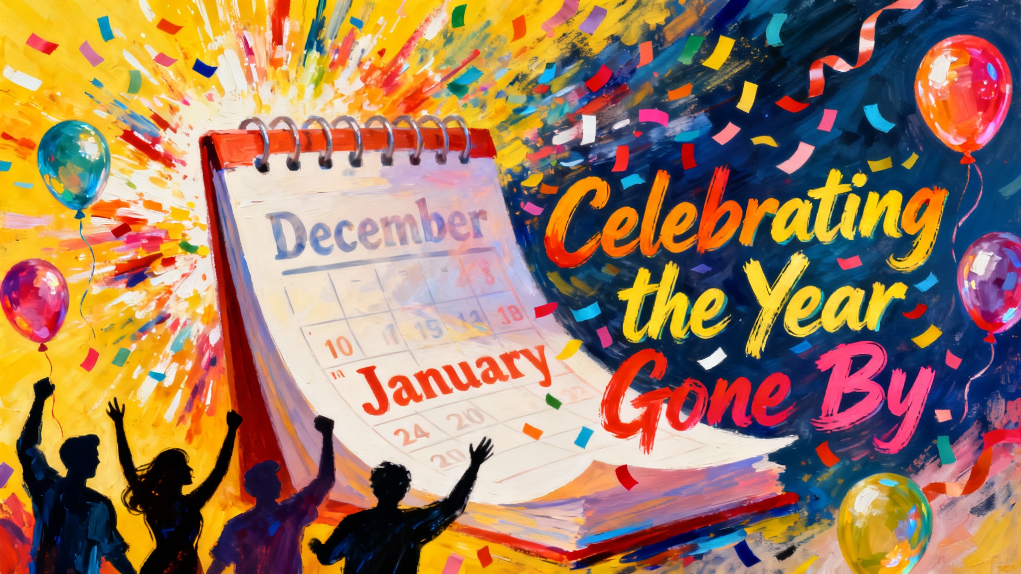 Annunci creativi di Capodanno che ispirano, celebrano e promuovono il tuo  marchio, image size:2048x1152