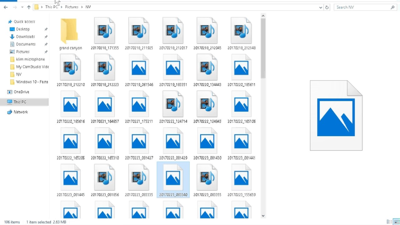 Save Converted Image Sequence