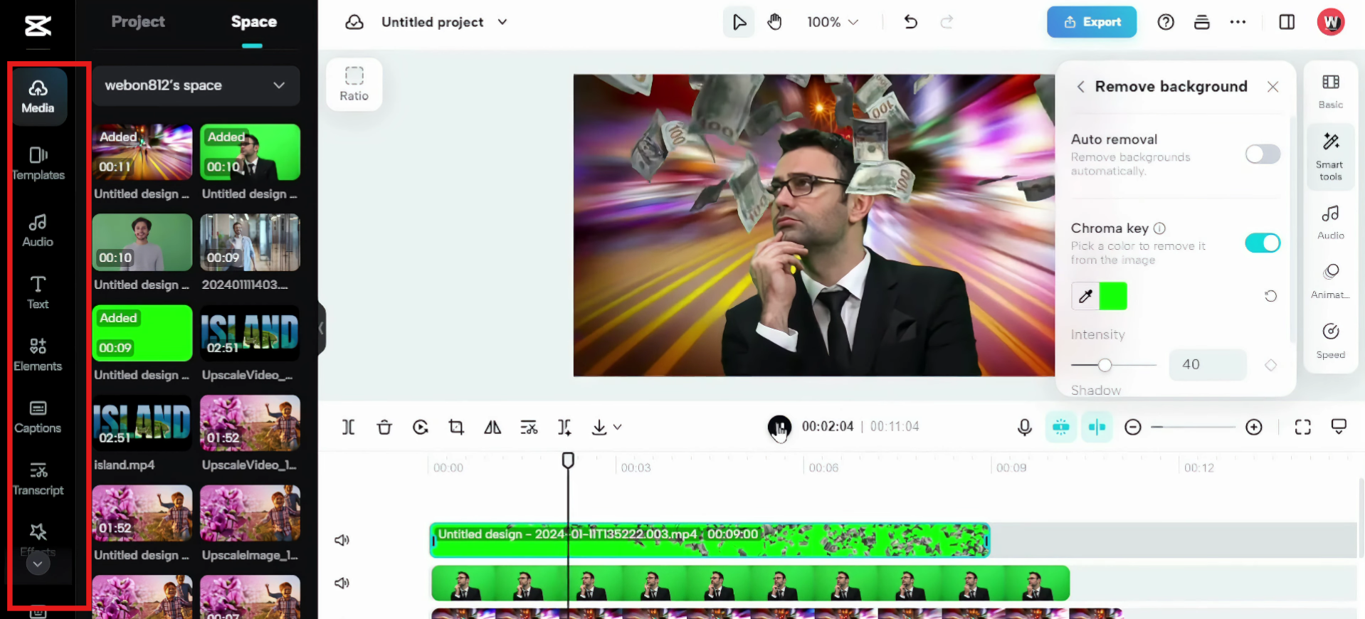 Edit and enhance video
